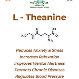 Dr MB's L - Theanine capsules