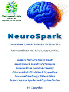 Dr MB's NeuroSpark 15 in 1 capsule.