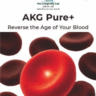 DR MB's AKG Pure+ Reverse the age of your blood.
