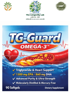 Dr MB's TG-Guard Omega-3 softgels