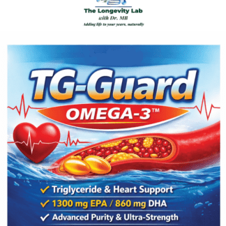 Dr MB's TG-Guard Omega-3 softgels